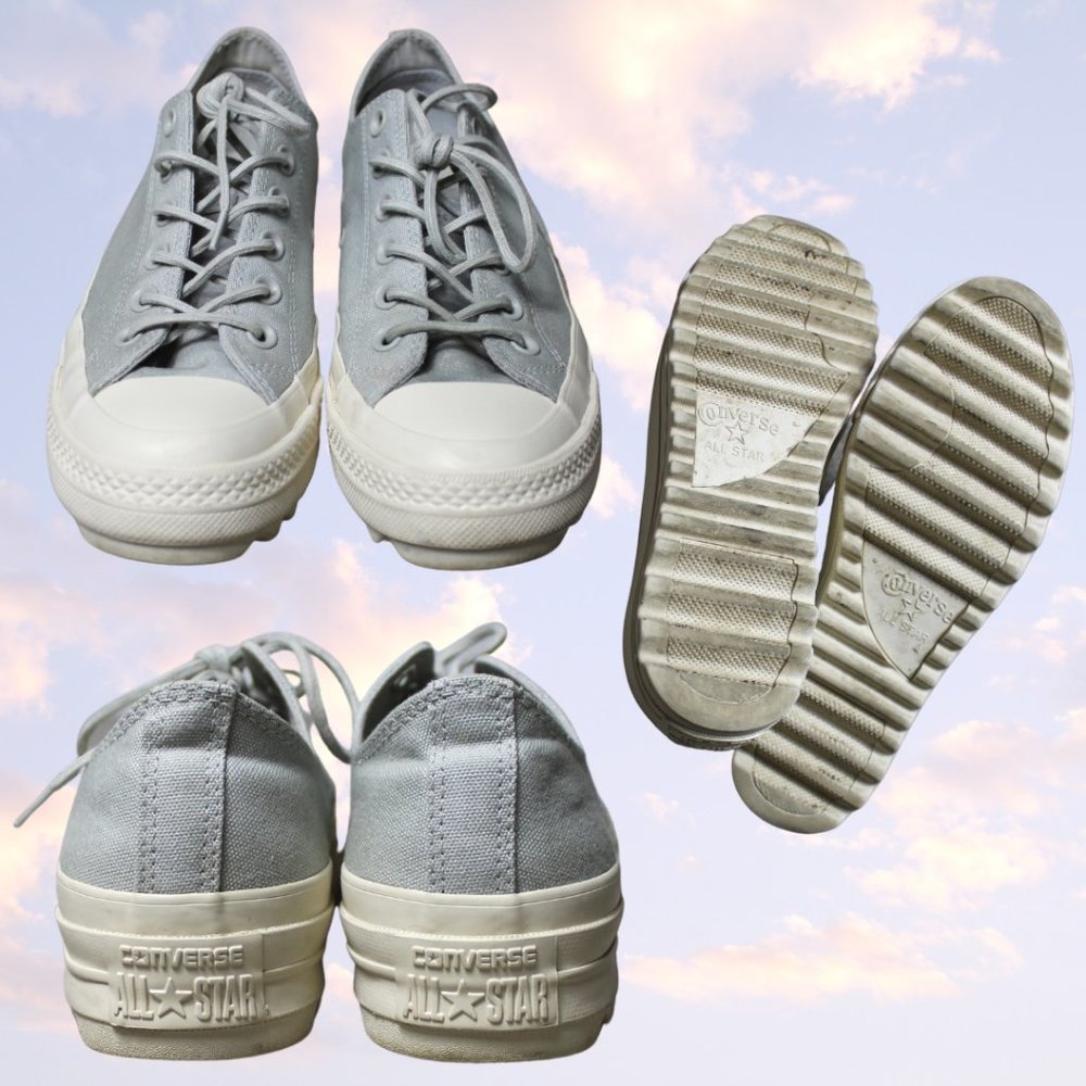 Platform Converse with Ridged Sole